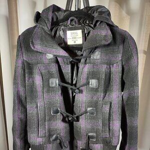Discovery Coat, Purple, Gray, Black Size S